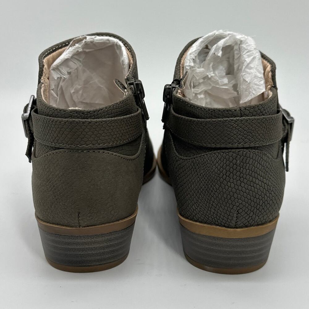 Life Stride Velocity 2.0 Alexander Shootie Shoes Ankle Boot Faux Leather Brown 7 - Picture 6 of 11